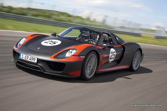 9 key figures in the new Porsche 918 Spyder