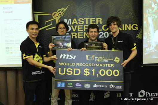 Master overclockers break world records in 8 hours